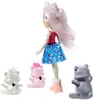 Juego de figuras Enchantimals, muñeca Pristina, la osa Vista previa de la imagen del producto 3