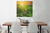 MuchoWow® Poster Toskana - Sonne - Hügel 75x75 cm - Wand Produktbild-Vorschau 2