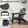 COSTWAY, lot de 2 chaises Adirondack pliantes, en Voir les images du produit 4