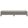 Bettgestell ohne Matratze Dunkelgrau 100x200 cm Stoff Produktbild-Vorschau 5