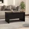 vidaXL Konferenčný stolík čierny 80x50x42,5 cm Drevo Náhľad obrázku produktu 3