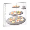 Excellent Houseware Etagere - 3-lagig - Schiefer - 30 x 34 Produktbild-Vorschau 6