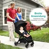 GOPLUS Kinderwagen, Buggy mit Verstellbarer Rückenlehne und Produktbild-Vorschau 5