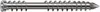 A single screw on a white background. Produktbild-Vorschau