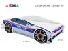 ACMA Jugendbett Kinderbett Auto-Bett Junior Cars Bett Produktbild-Vorschau 4