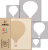 Schablonen Malen für Kinder, 5 Stück Set 9x9 cm bis 34x34 Produktbild-Vorschau 1