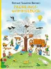 A colorful illustration of a spring scene with children playing, animals, and a garbage truck. Voir les images du produit