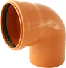 Koleno kanalizační PVC Osma KGB 87°, DN 250, oranžová Náhľad obrázku produktu 3
