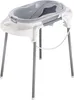 Rotho Babydesign Babywanne mit Wannenständer Top Stone Grey Produktbild-Vorschau 1