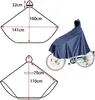 Fietsponcho – Regenponcho voor fiets – Waterdicht – Productafbeelding-voorbeeld 2