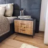 Skye Decor, Felicita, szafki i stoliki nocne, antracyt, 50 Podgląd zdjęcia produktu 1