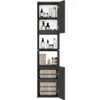 Badezimmerschrank Anthrazit ARIZA, 161x28x25 cm, 6 Produktbild-Vorschau 2