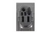 A close-up view of the battery contacts and a locking mechanism on a gray plastic component. Voir les images du produit