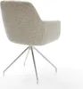DELIFE Esszimmerstuhl Pejo-Flex Webstoff Soft Beige Produktbild-Vorschau 5