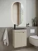 Mobile bagno Thermis 40 x 22 cm Cashmere - Lavabo Nero Anteprima dell’immagine prodotto 3