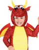Amscan Kinderkostüm Drache Junior, Polyester, rot/gelb, Produktbild-Vorschau 2