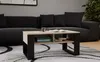 Stolik ława Modern 2P sonoma czarny 90 x 58 x 50 cm Podgląd zdjęcia produktu 6