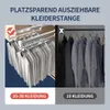 450 mm/17,72 Zoll Verstellbarer Edelstahl Kleiderstangen, Produktbild-Vorschau 3