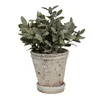 Vaso da fiori Clayre & Eef Ø 13x14 cm Pietra beige Anteprima dell’immagine prodotto 2