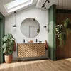 RODAN | Meuble sous-vasque 120 CM | Marron Mat | Meubles de Voir les images du produit 3