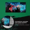 Dekor Leinwand Uhr Wandbilder Geräuschlos 60x30 Malerei Produktbild-Vorschau 5