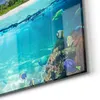 DEQORI Glasbild Echtglas 60x30 cm 'Insel im tropischen Produktbild-Vorschau 5