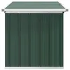 vidaXL Zahradní úložný box zelený 129 x 67 x 65 cm Náhled obrázku produktu 4
