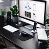 Mauspad 240x200 mm XL Gaming Rutschfest Groß Schreibtisch Produktbild-Vorschau 7