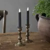 LED sviečky z pravého vosku, FLAMME ANTIQUE, 1 teplá biela Náhľad obrázku produktu 15