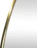 A close-up view of the edge of a gold-colored mirror frame. Náhľad obrázku produktu