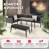 TecTake 404792, Obývací pokoj, Šedá Náhled obrázku produktu 5