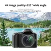 digitální kamera 4K 64MP WLAN s dvojitým objektivem, 3" Náhled obrázku produktu 12