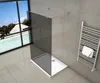 Duschkabine 140x200cm Duschwand mit Glasschutzfolie 8mm Produktbild-Vorschau 2