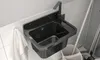 Granitan - Lavatoio - Lavandino 50x34 cm - Lavello nero - Anteprima dell’immagine prodotto 5