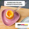 Westmark 6 pojemników na jajka "Tri", trójkątne, różowe, Podgląd zdjęcia produktu 2