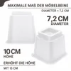 JustValue Alzasedie – Set da 4 – Alzate di 13 cm – Max. 600 Anteprima dell’immagine prodotto 9