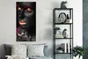 MuchoWow® Poster Frau - Schwarz - Gold 60x120 cm - Produktbild-Vorschau 4