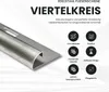 Viertelkreis Edelstahlschiene Profil Fliesenschiene Produktbild-Vorschau 2
