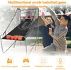 KOMFOTTEU basketbalový stroj skládací, elektronický Náhled obrázku produktu 5
