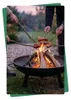 Feuerstelle Ø 60 cm aus Metall mit Beinen - Feuerschale - Produktbild-Vorschau 5