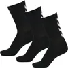 Hummel Fundamental 3-Pack Calzino Nero Nero 37-40 Anteprima dell’immagine prodotto 1