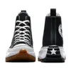 A pair of black Converse Run Star Hike sneakers are shown from the front and back against a white background. Náhled obrázku produktu