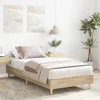 vidaXL Bettgestell ohne Matratze Sonoma-Eiche 90x190 cm Produktbild-Vorschau 3