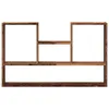 vidaXL Wandplank, antieke look, 99x15x60 cm, houtvezel Productafbeelding-voorbeeld 4