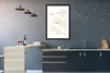 MuchoWow® Gerahmtes Poster Marmor - Limette - Gold - Luxus Produktbild-Vorschau 5