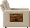 UnboxG Schlafsofa für 1 Person, beige, Chenille-Stoff, Produktbild-Vorschau 13