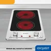 EKC 301-2 RK Plan de cuisson vitrocéramique Duo | Voir les images du produit 5