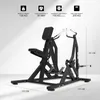 Tunturi Platinum Seated Row Kraftstation – Fitnessmaschine Produktbild-Vorschau 2