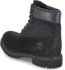A black Timberland boot shown from the side and back. Anteprima dell’immagine prodotto