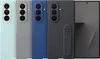 Four phone cases in different colors are displayed side-by-side, with a phone on the right. Náhľad obrázku produktu